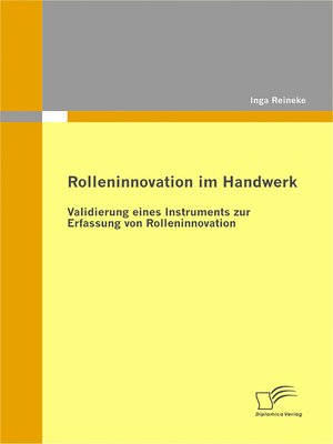 cover image of Rolleninnovation im Handwerk